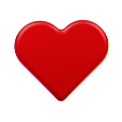red heart icon illustration