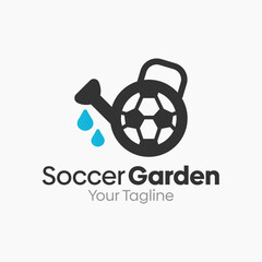 Soccer Garden Logo Design Template. Good for Business, Agency, Community and Organization. 