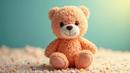 Teddy bear with a toy