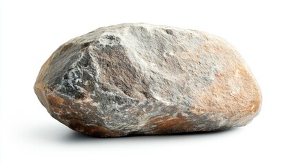 Obraz premium stone, rock isolated on white