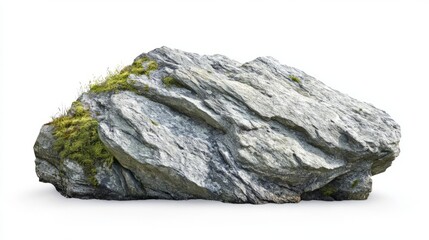 stone, rock  isolated on white