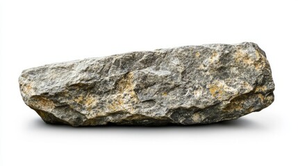 Fototapeta premium stone, rock isolated on white