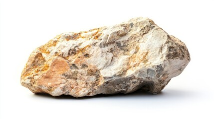 Fototapeta premium stone, rock isolated on white