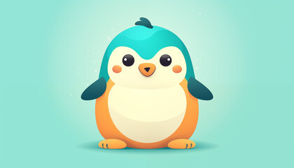 penguin cute generative AI