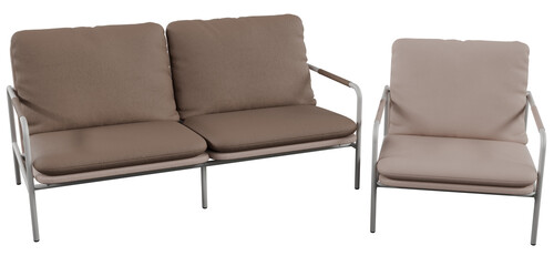 Armchair isolated on white