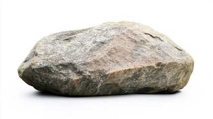 Fototapeta premium stone, rock isolated on white
