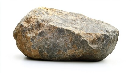 stone, rock  isolated on white