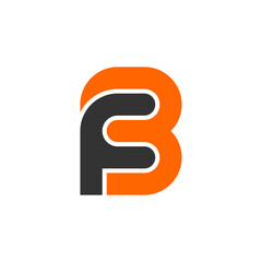 logo letter f and b fb icon vector © Blasko Rizov