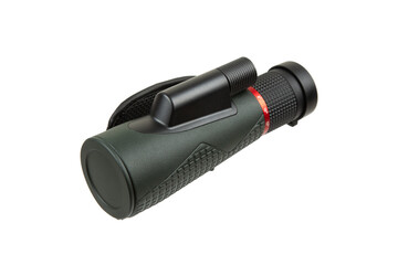High-quality thermal imaging monocular with a textured grip, lens cap, and ergonomic design, ideal for outdoor activities and wildlife observation