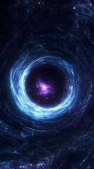 The background is blue, the light rays form an explosion of speed in all directions with many sharp angles