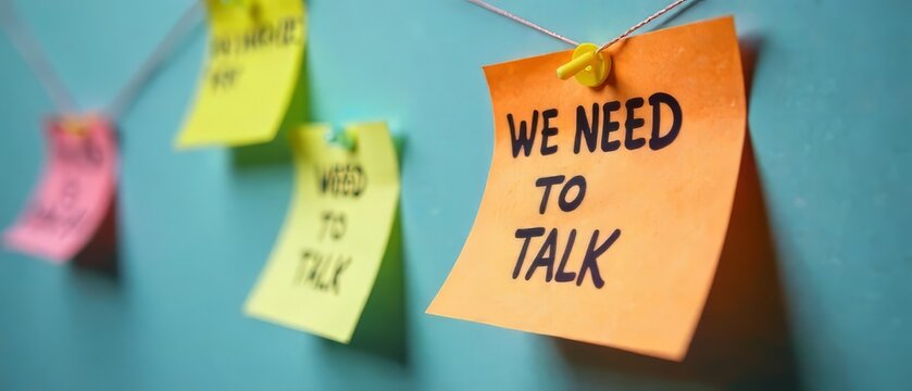 Difficult Conversations: Sticky Note Office Conflict Resolution