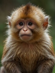 Obraz premium Cute monkey.