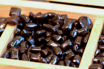 Licorice or liquorice from Calabria in Italy