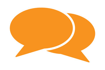 Comment icon speech bubble symbol. Speech bubble collection . Cloud speech bubbles collection. Black speech bubble . Vector illustration