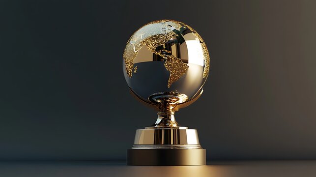 Golden Globe Award Representing Global Achievement