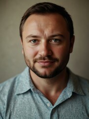 Obraz premium Dad and baby together.