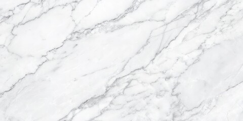Obraz premium High-resolution image showcasing elegant white marble texture with subtle gray veining patterns for design applications
