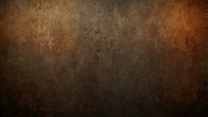 Fototapeta premium Dark taupe and terra cotta gradient with grainy texture.