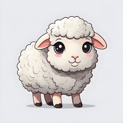 cartoon sheep