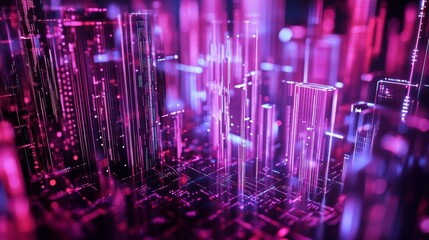 3D Digital Visualization of Big Data Streams and Points Analysis