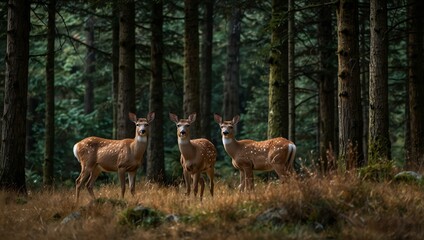 Deer on Vancouver Island.