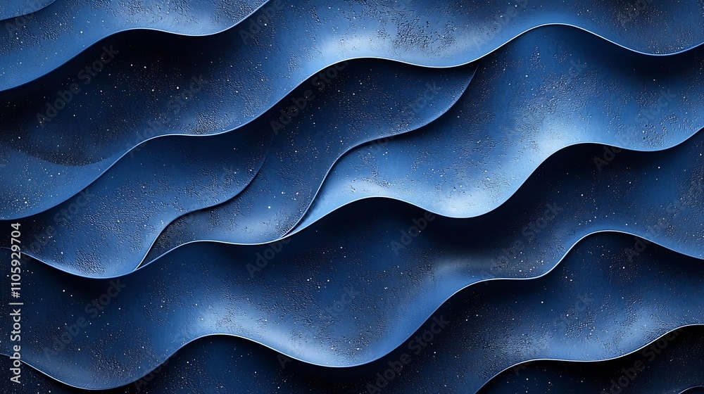 Poster mesmerizing gradient waves abstract minimalistic digital background concept