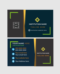 New Business Card Design Template