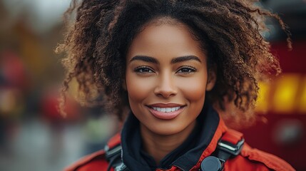 African-American women paramedics in leadership roles, symbolizing progress and inclusion in emergency services,