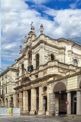 Fototapeta premium Chiesa della Santissima Annunziata, Turin, Italy