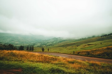 Obraz premium Alps - Kitzbühleralpen, Austria. Beautiful simple AI generated image