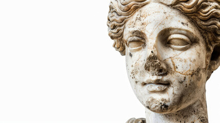 gypsum copy of ancient statue