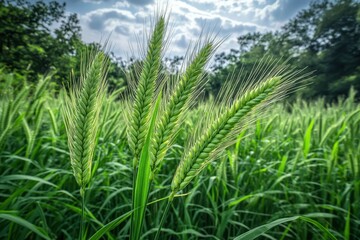 Generational Legacy. Expansive family-owned agricultural plantation farm concept. Beautiful simple AI generated image