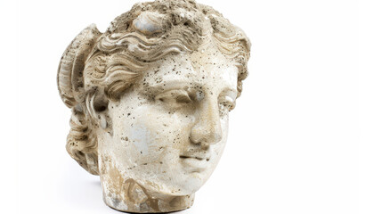 Fototapeta premium gypsum copy of ancient statue