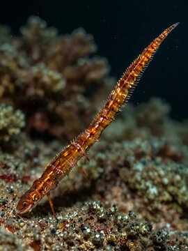 Dragonface pipefish (Corythoichthys haematopterus).