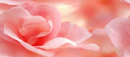 Obraz premium seamless of Closeup image of pastel pink flower, floral background, abstract summer concept walpaper , isolated on white background, , copy space, copy space for text,