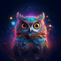 owl in the night