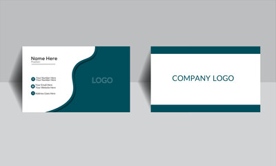 Clean Professional Creative Modern Business Card