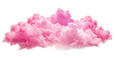 Fototapeta premium dreamy pink cloud design png for abstract and pastel backgrounds