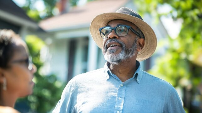 A community leader empowering residents to take action and improve their neighborhood through collective efforts