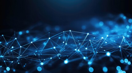 Digital connections in abstract form