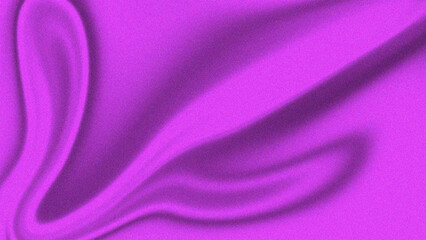 A vibrant purple abstract design featuring smooth, wavy curves and a silky texture that creates a sense of fluidity and movement.