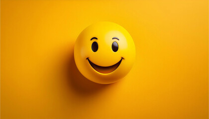 emoticones en fondo amarillo