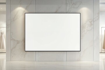 Stylish ad banner mockup