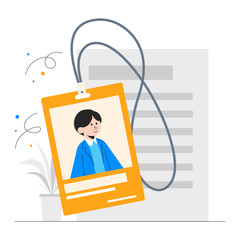 21. ID Card Illustrations 2