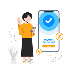 Payment Successful Illustrations
