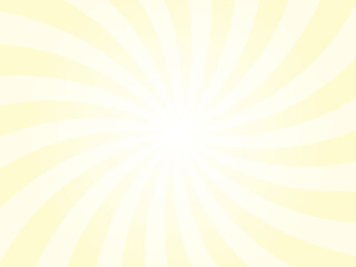 Radiant Soft Yellow Swirl Sunburst Background. Energetic Yellow Sunburst with Swirling Pattern. Lemon Chiffon Yellow Spiral Sunburst Backdrop.