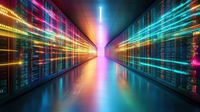 Image of a DNS error page, with a neon glitch overlay, symbolizing advanced website troubleshooting