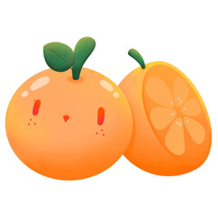 Includes many types of cute fruits.