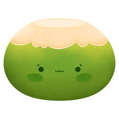 Includes many types of cute fruits.