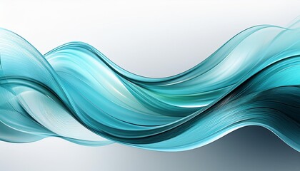 Fototapeta premium abstract blue wave background